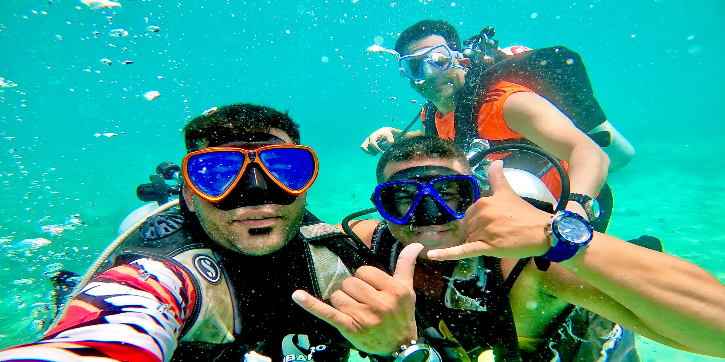 غواصی بانوان در کیش