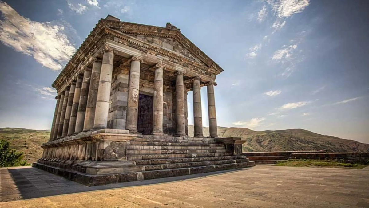 معبد گارنی در نزدیکی ایروان